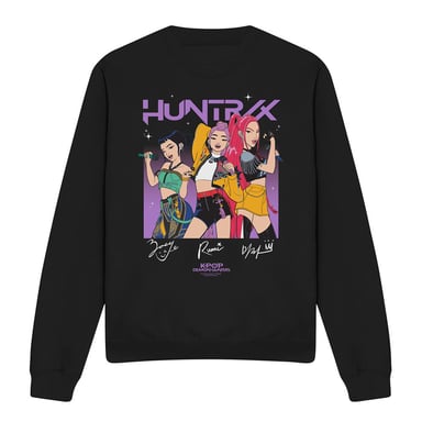 K-Pop Demon Hunters - "Singing" Sweatshirt für Herren/Damen Unisex (Schwarz)