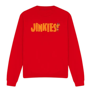 Scooby Doo - "Jinkies" Sweatshirt für Herren/Damen Unisex (Rot)