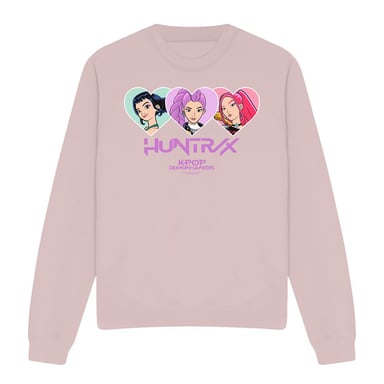 K-Pop Demon Hunters - "Huntrix" Sweatshirt für Herren/Damen Unisex (Pink)