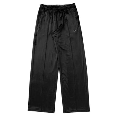Nike Damen Sportswear Chill Knit Mid-rise Schwarze Velourshose