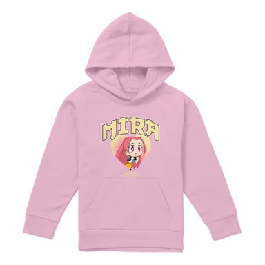 K-Pop Demon Hunters - "Huntrix" Hoodie zum Überziehen für Kinder (Hellrosa)