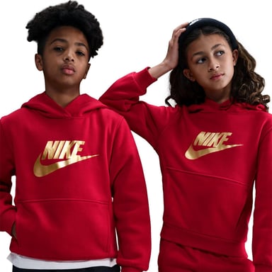 Nike - Hoodie zum Überziehen für Kinder (Universitäts-Rot)
