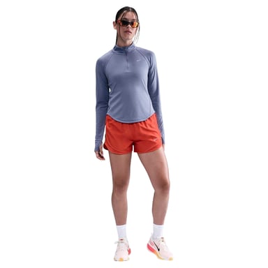 Nike - "T Flash" Oberteil für Damen, Raglan langärmelig (Indigoblau)