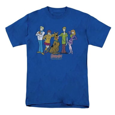 Scooby Doo - T-Shirt für Herren/Damen Unisex (Königsblau)
