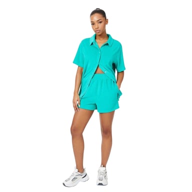 Jack Wills - Hemd und Shorts Set für Damen, Frottee, leger (Smaragd)