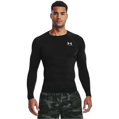 Under Armour - Base Layer Oberteil für Herren, HeatGear (Schwarz)