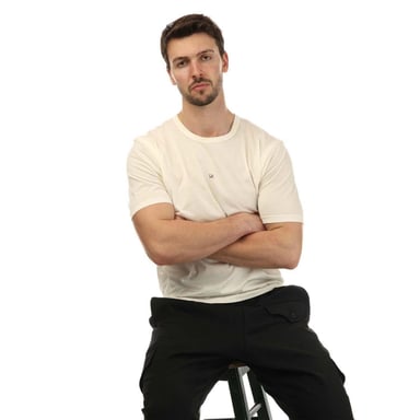 C.P. Company - "No Gravity" T-Shirt für Herren (Weiß)