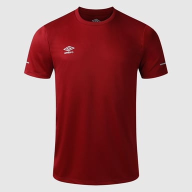 Umbro - T-Shirt für Herren, Rundhalsausschnitt, Athletisch (Rot)