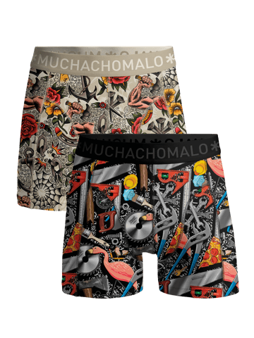 Muchachomalo Herren Boxershorts – 2 Stück – Herren Unterhosen