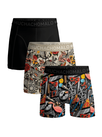 Muchachomalo Jungen Boxer Shorts - 3er Pack - Jungen Unterwäsche