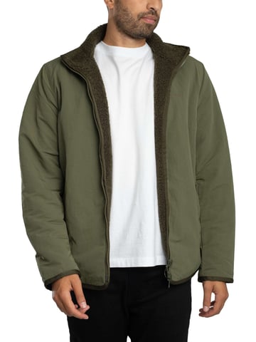 Barbour Wendbare Fleecejacke, Grün