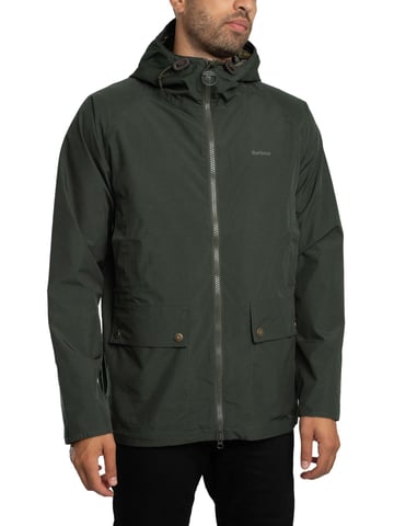 Barbour Wasserdichte Domus-Jacke Mit Kapuze, Grün