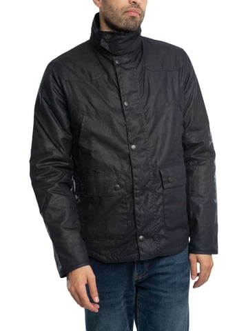 Barbour Reelin Wachsjacke, Blau