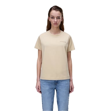 Napapijri - "Clarao" T-Shirt für Damen, Regulär (Beige)