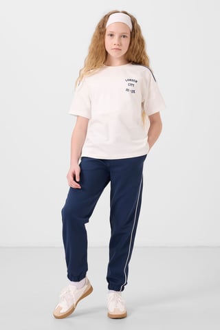 Tommy Life Jugend-Pyjama-Set aus Baumwollmischung - Marineblau
