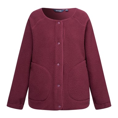 Regatta - "Lea" Fleece für Damen, Front Knopfleiste, Teddyfleece (Feige)