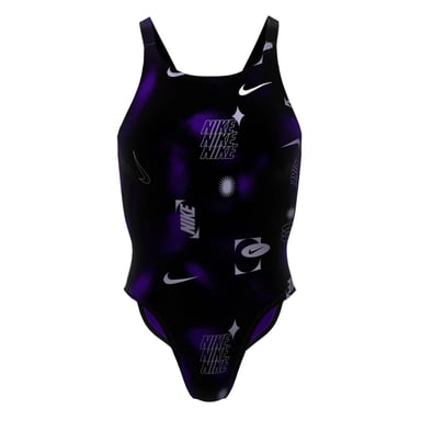 Nike - Badeanzug für Damen, Anliegende Passform (Schwarz)