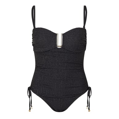 Biba - Badeanzug für Damen (Schwarz)