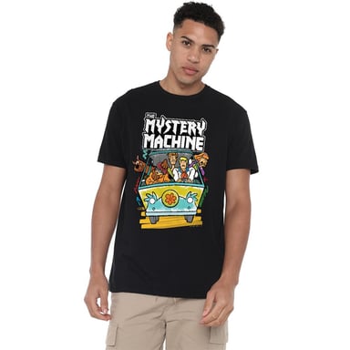 Scooby Doo - T-Shirt für Herren/Damen Unisex (Schwarz)