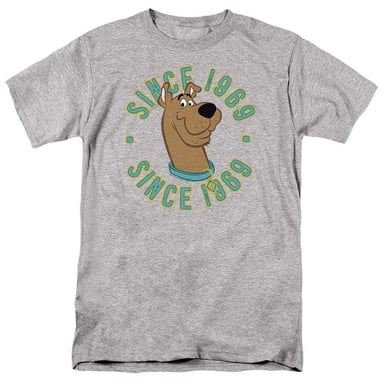 Scooby Doo - "Since 1969" T-Shirt für Herren/Damen Unisex (Sportliches Heather)