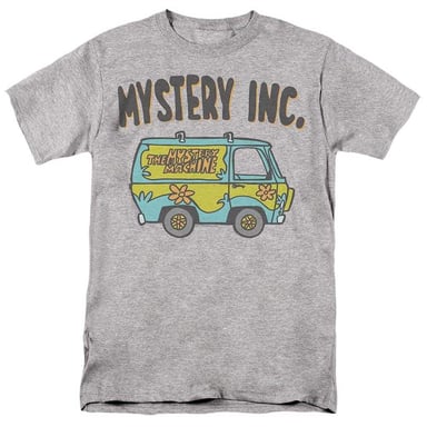 Scooby Doo - "The Double M" T-Shirt für Herren/Damen Unisex, meliert (Sportliches Heather)