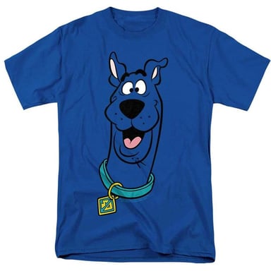Scooby Doo - T-Shirt für Herren/Damen Unisex (Königsblau)