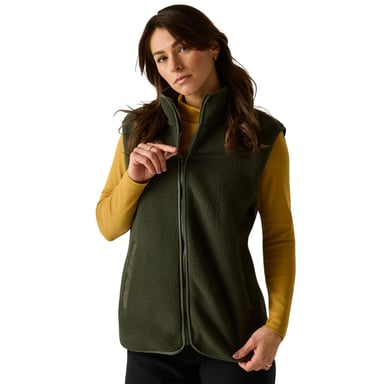 Regatta - "Frankie" Weste für Damen, Teddyfleece (Dunkel-Khaki)