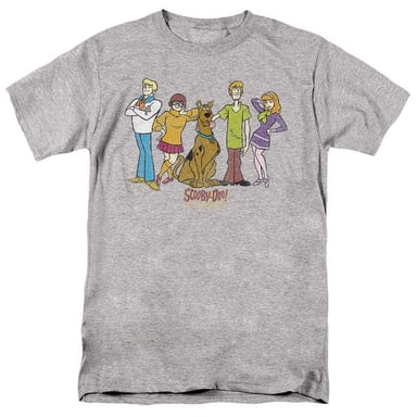 Scooby Doo - T-Shirt für Herren/Damen Unisex (Sportliches Heather)