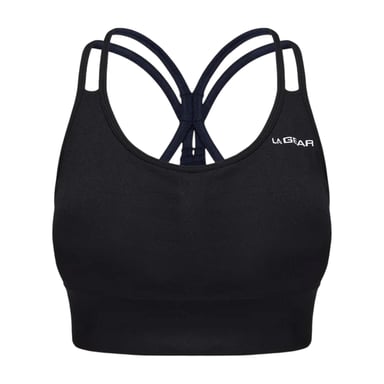 LA Gear - Sport-BH für Damen (Schwarz)