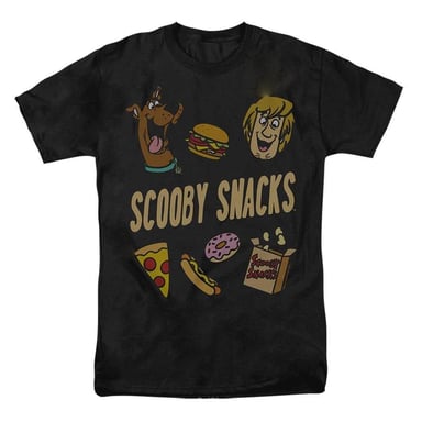 Scooby Doo - T-Shirt für Herren/Damen Unisex (Schwarz)