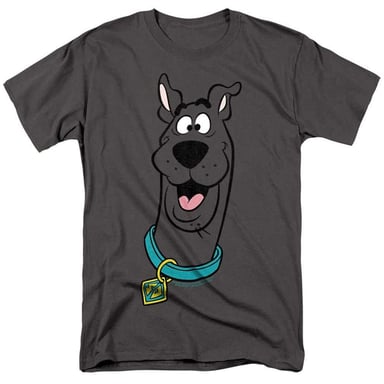 Scooby Doo - T-Shirt für Herren/Damen Unisex (Holzkohle)