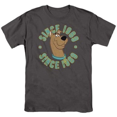 Scooby Doo - "Since 1969" T-Shirt für Herren/Damen Unisex (Holzkohle)
