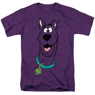 Scooby Doo - T-Shirt für Herren/Damen Unisex (Violett)