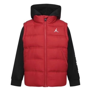 Nike - "Air Jordan" Steppjacke für Kinder (Rot/Schwarz)