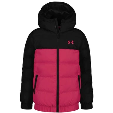 Under Armour - Steppjacke für Kinder, Leicht (Schwarz/Pink)