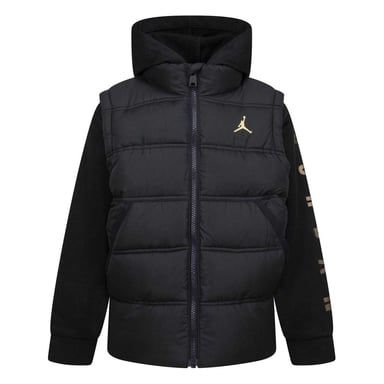 Nike - "Air Jordan" Steppjacke für Kinder (Schwarz/Gold)