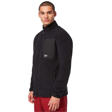 Oakley - Fleecejacke für Herren, Teddy (Schwarz)