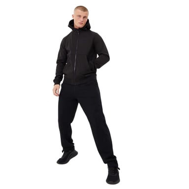 Everlast - Softshelljacke für Herren, mit Kapuze (Schwarz)