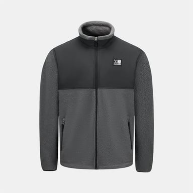 Karrimor - "Base Camp" Fleecejacke für Herren (Grau/Schwarz)