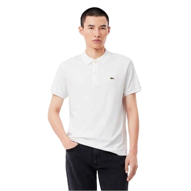 Lacoste - Poloshirt für Herren, Pima-Baumwolle (aus Peru), kurzärmlig (Weiß)