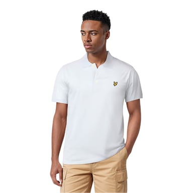 Lyle & Scott - Poloshirt für Herren, kurzärmlig (Weiß)