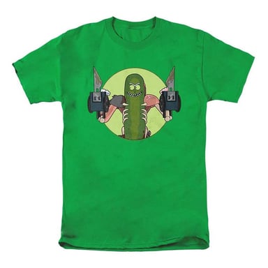 Rick And Morty - "I Love Myself" T-Shirt für Herren/Damen Unisex (Leuchtendes Gelbgrün)