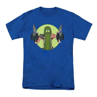 Rick And Morty - "I Love Myself" T-Shirt für Herren/Damen Unisex (Königsblau)