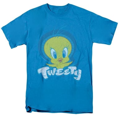 Looney Tunes - T-Shirt für Herren/Damen Unisex (Türkis)