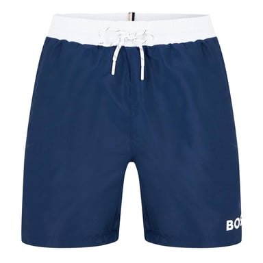 Boss - "Starfish" Badeshorts für Herren (Marine/Weiß)