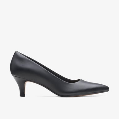 Linvale Jerica Black Leather Schuhe