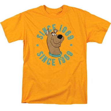 Scooby Doo - "Since 1969" T-Shirt für Herren/Damen Unisex (Gold)
