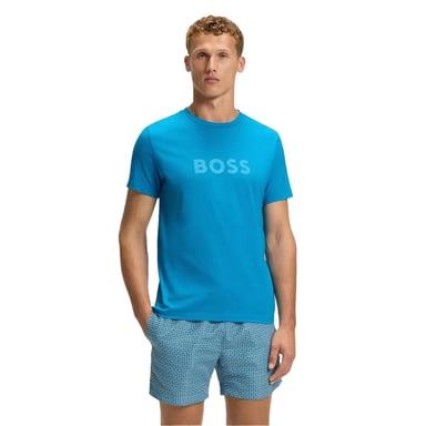 Boss - T-Shirt für Herren, kurzärmlig (Türkis/Aquablau)