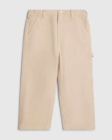 River Island Twillhose für Jungen, Beige, Carpenter