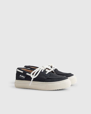 River Island Bootsschuhe für Jungen im Mini-Format, Marineblau, Schnürung, flache Sohle